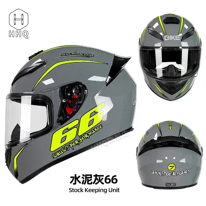 Full Face Motorcycle Helmet With Bluetooth - Casco de motocicleta de cara completa