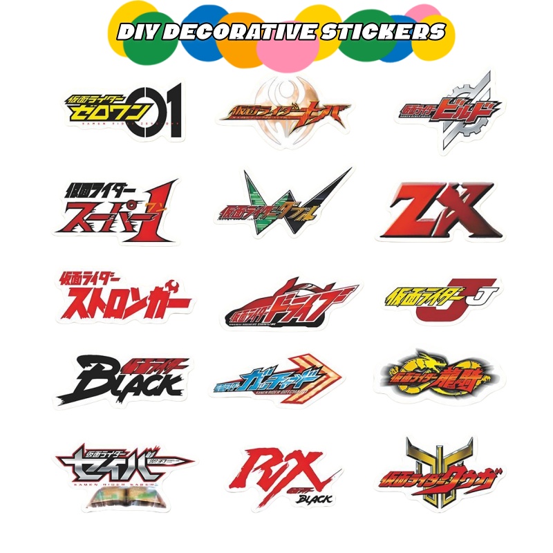 Atv Parts - Nueva Pegatina Creativa de Masked Rider
