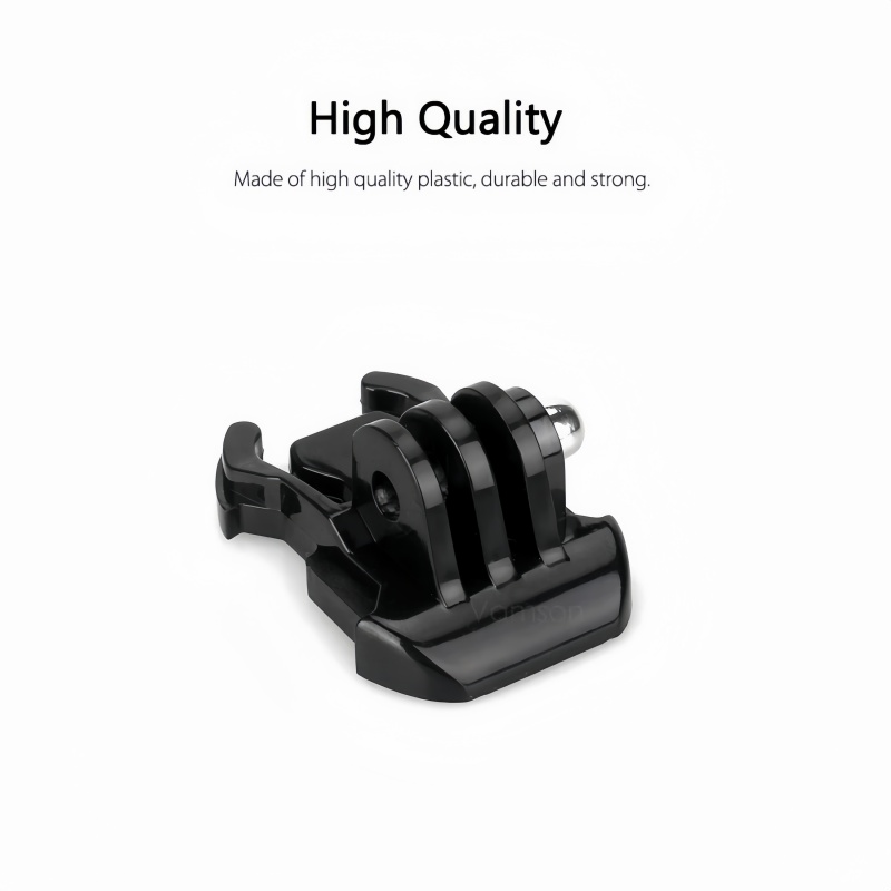 Quick Release Buckle Motorcycle Helmet - Base de Montaje Universal con Clip