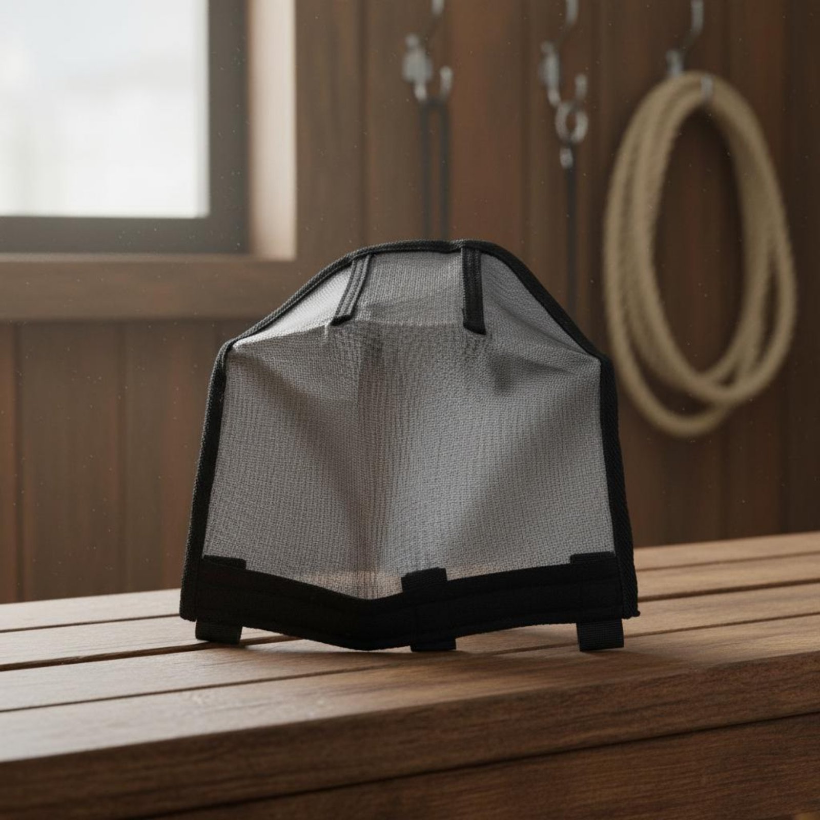 Riding Gear - Protector Nasal para Caballos, Malla Resistente,