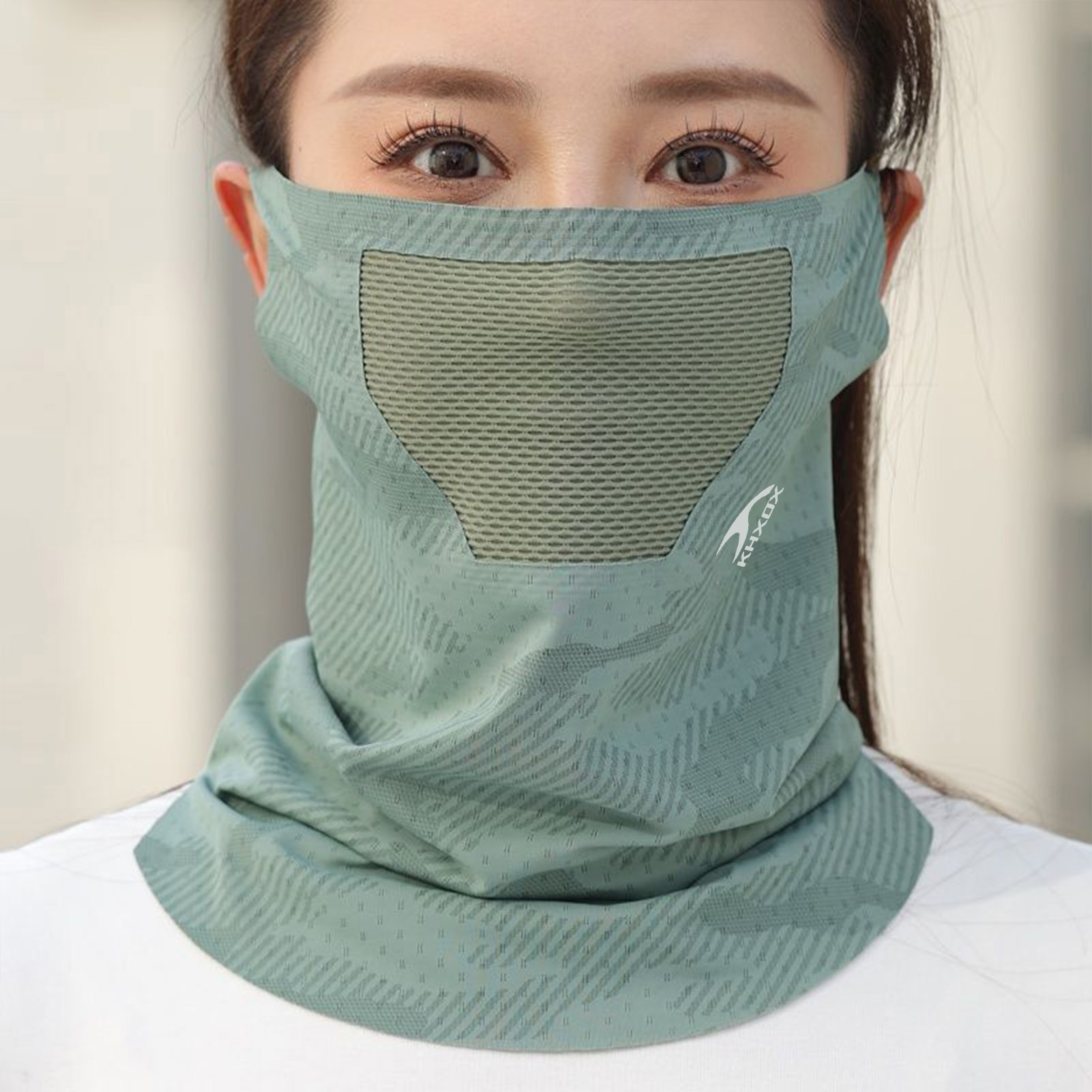 Riding Gear - Mascarilla Facial Transpirable para Ciclismo al