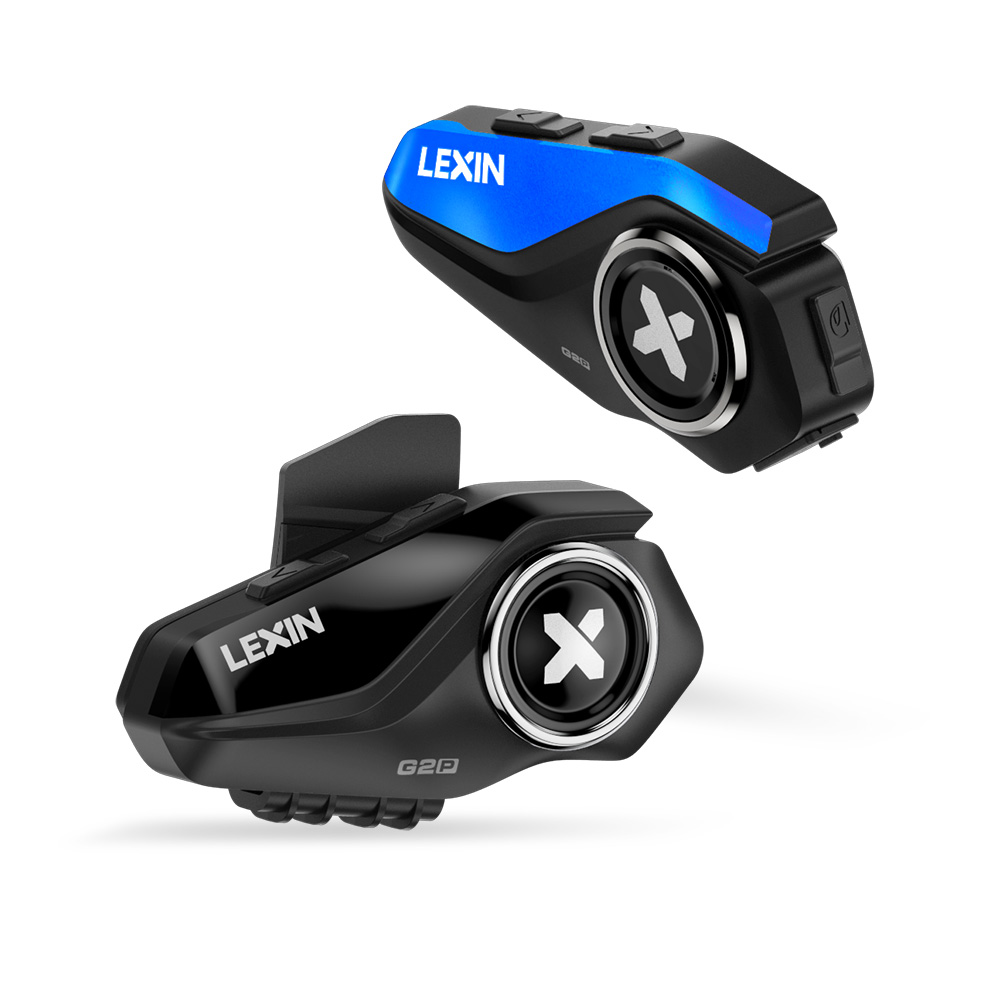 Full Face Motorcycle Helmet With Bluetooth - Intercomunicadores para casco de motocicleta Lexin