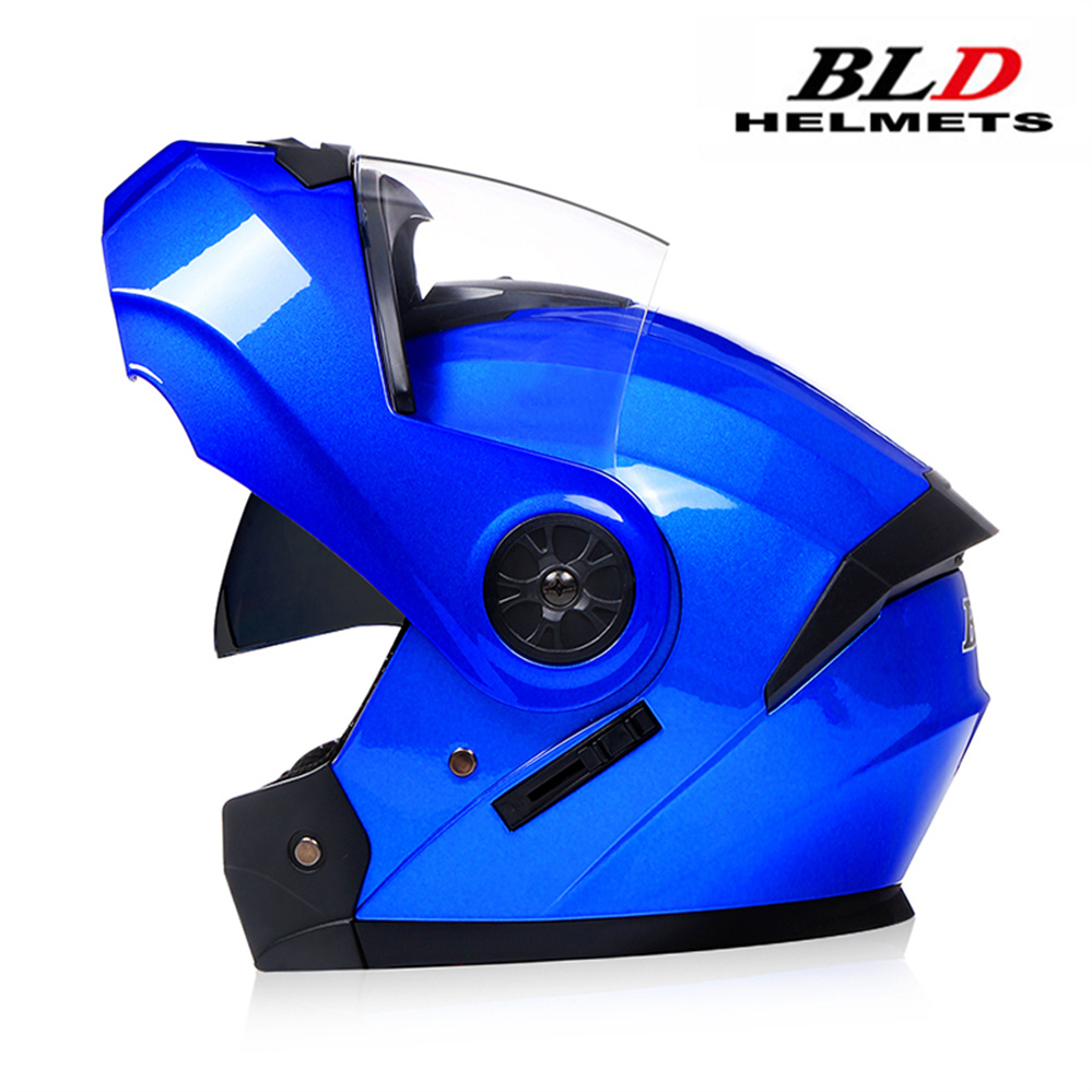 Casco de doble lente Modular d - Dual Visor Motorcycle Racing Helmet reseña y precio