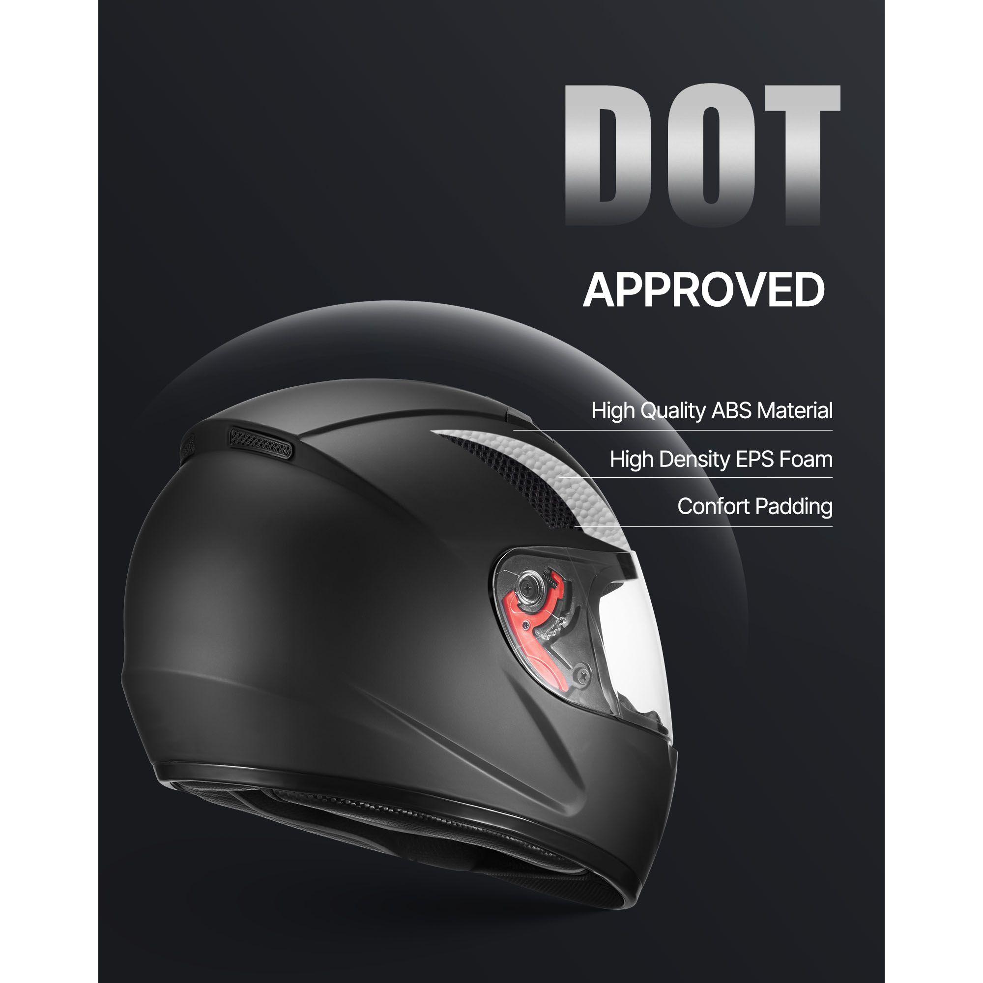 Casco de Motocicleta Integral  - Dual Visor Motorcycle Racing Helmet reseña y precio