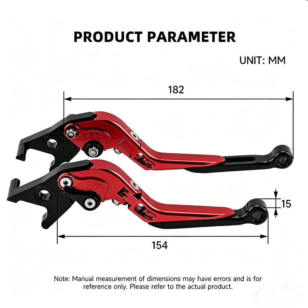 Para FZS1000 FAZER 2001-2005,  - Cnc Aluminum Adjustable Brake Clutch Levers reseña y precio