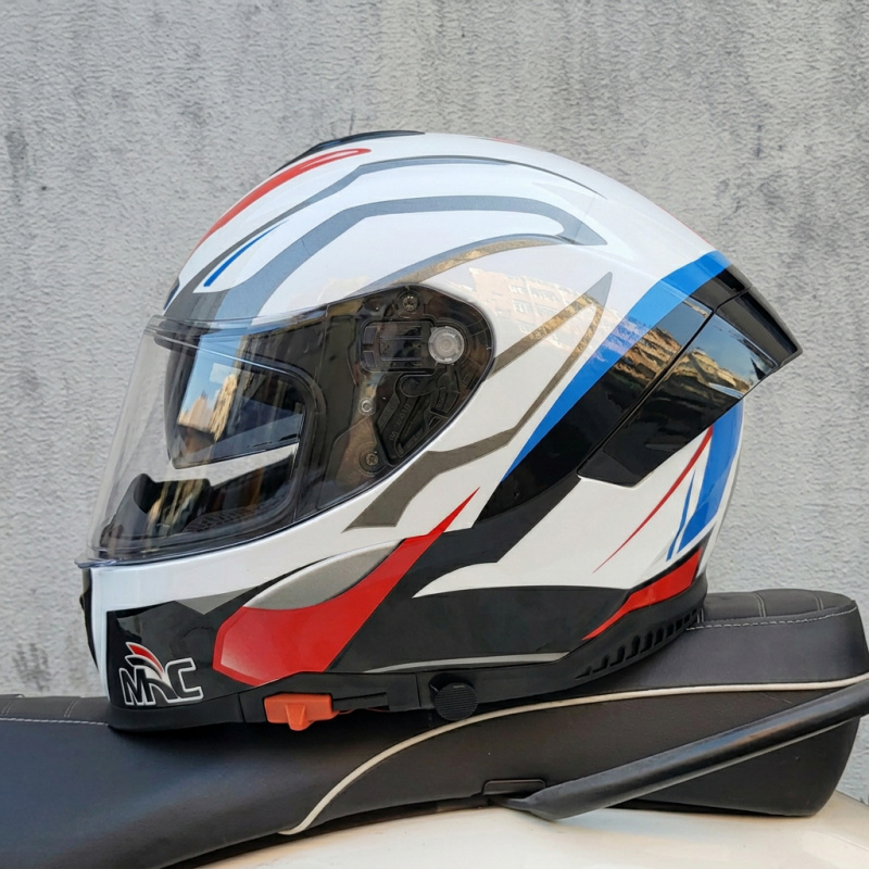 Casco de Motocicleta Integral  - Dual Visor Motorcycle Racing Helmet reseña y precio