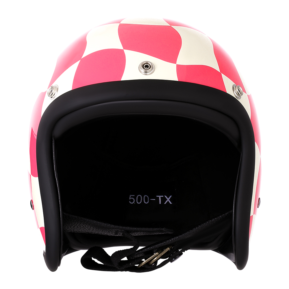 TT & COCASCOS Casco de motocic - Vintage Open Face Retro Helmet reseña y precio