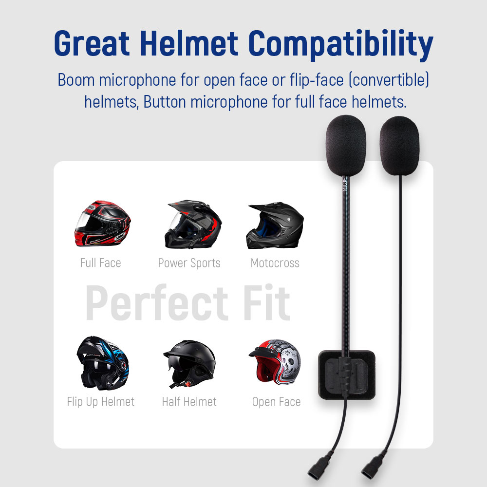 Auriculares y Clip para Casco  - Full Face Motorcycle Helmet With Bluetooth reseña y precio