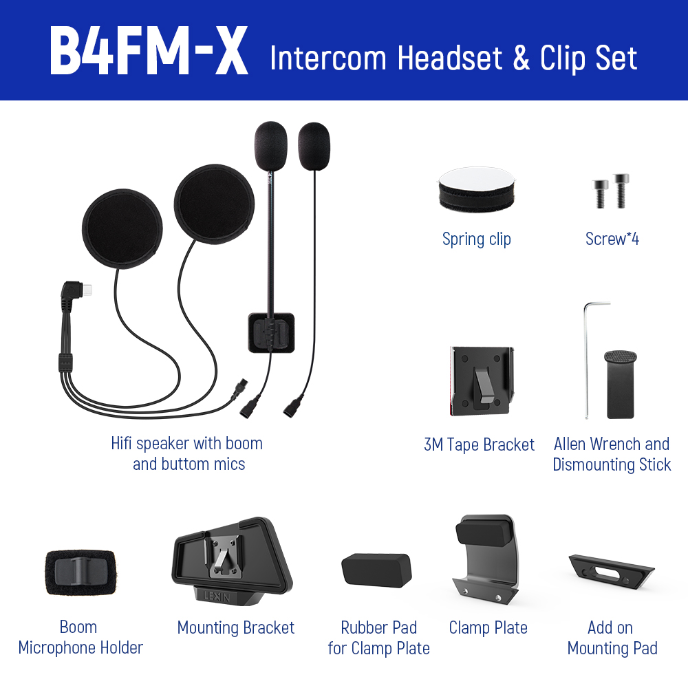Auriculares y Clip para Casco  - Full Face Motorcycle Helmet With Bluetooth reseña y precio