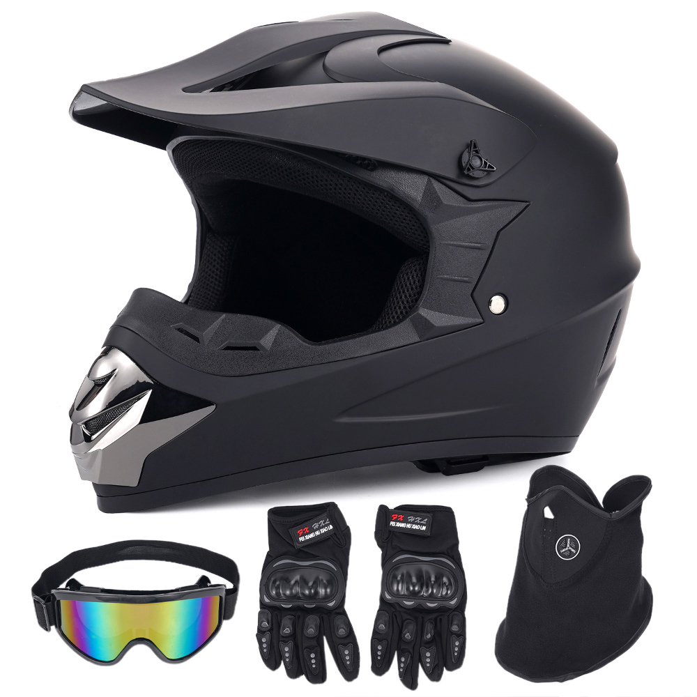 Casco de Motocicleta Todoterre - Off Road Motocross Helmet Goggles Set reseña y precio