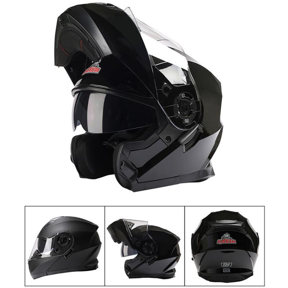 Casco integral ADV para motoci - Dual Visor Motorcycle Racing Helmet reseña y precio