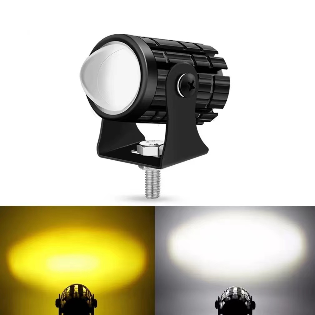 Faro LED Universal para motoci - Universal Motorcycle Led Headlight Projector reseña y precio