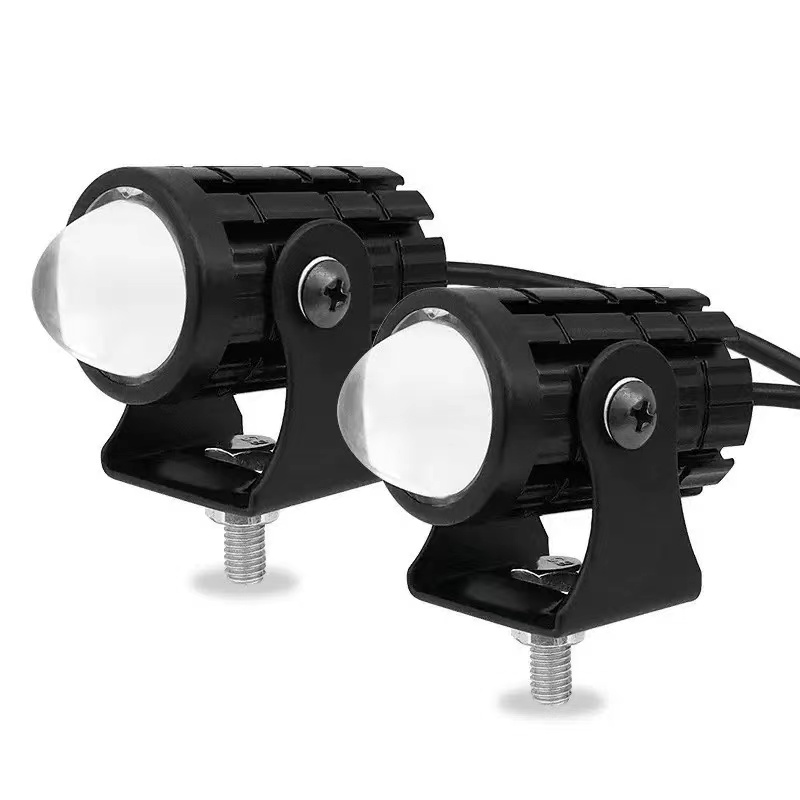 Faro LED Universal para motoci - Universal Motorcycle Led Headlight Projector reseña y precio