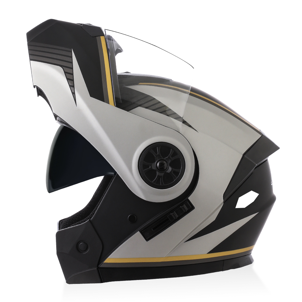 BLD, recién llegado, casco aba - Modular Flip Up Motorcycle Helmet Dot Approved reseña y precio