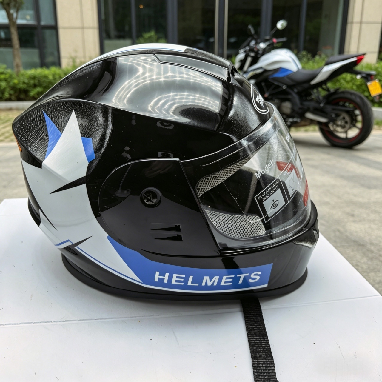 Casco de Motocicleta Integral  - Dual Visor Motorcycle Racing Helmet reseña y precio