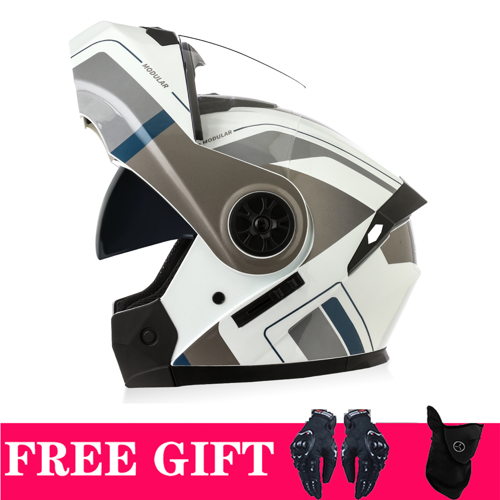 Casco Modular de cara completa - Full Face Motorcycle Helmet With Bluetooth reseña y precio