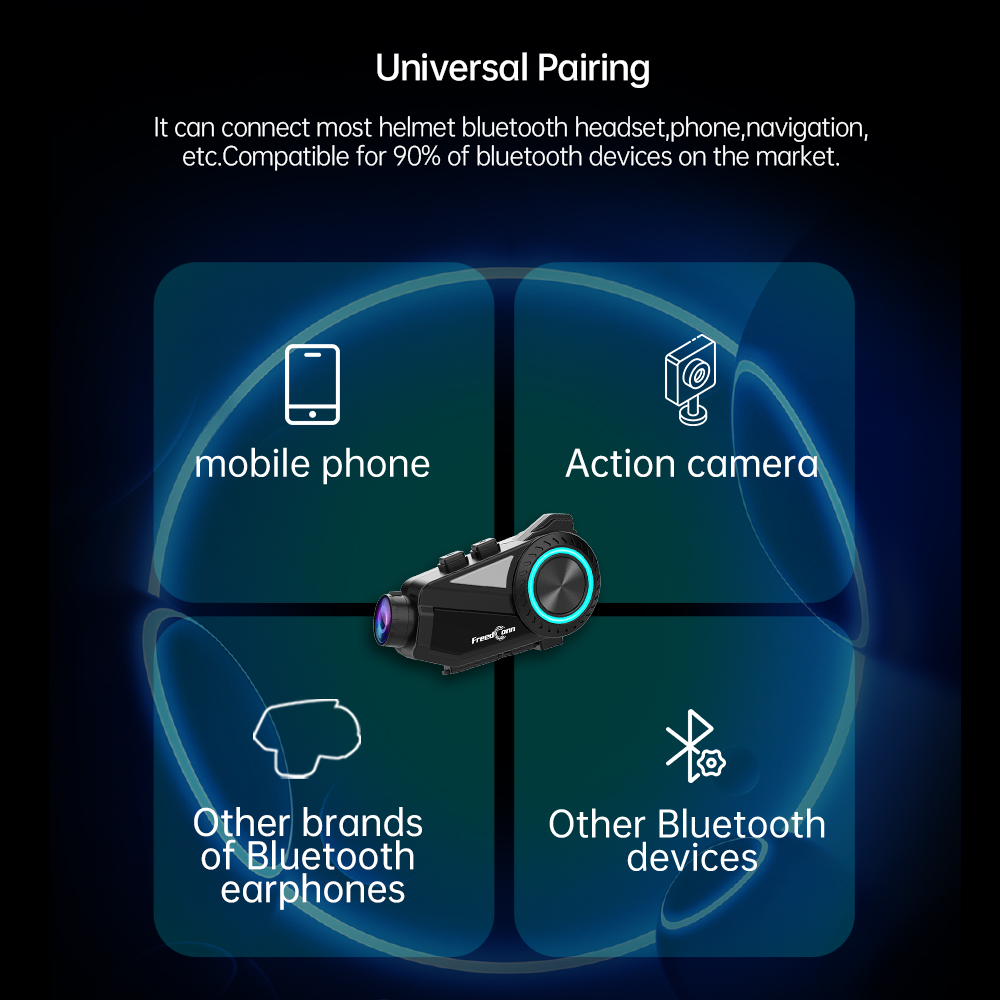 Intercomunicador Bluetooth par - Motorcycle Helmets reseña y precio