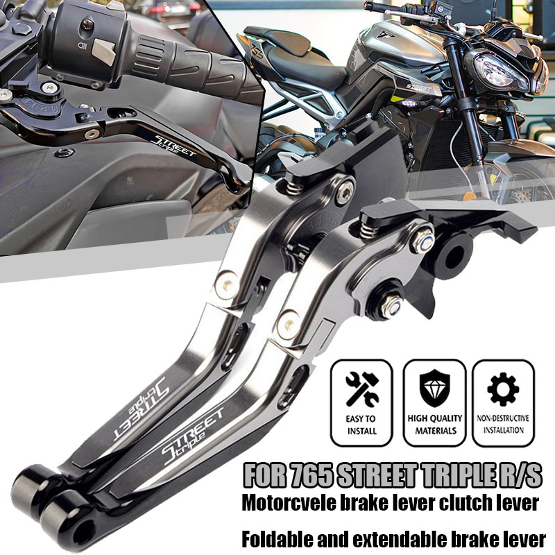 Para 765 Street Triple R/S (NO - Cnc Aluminum Adjustable Brake Clutch Levers reseña y precio