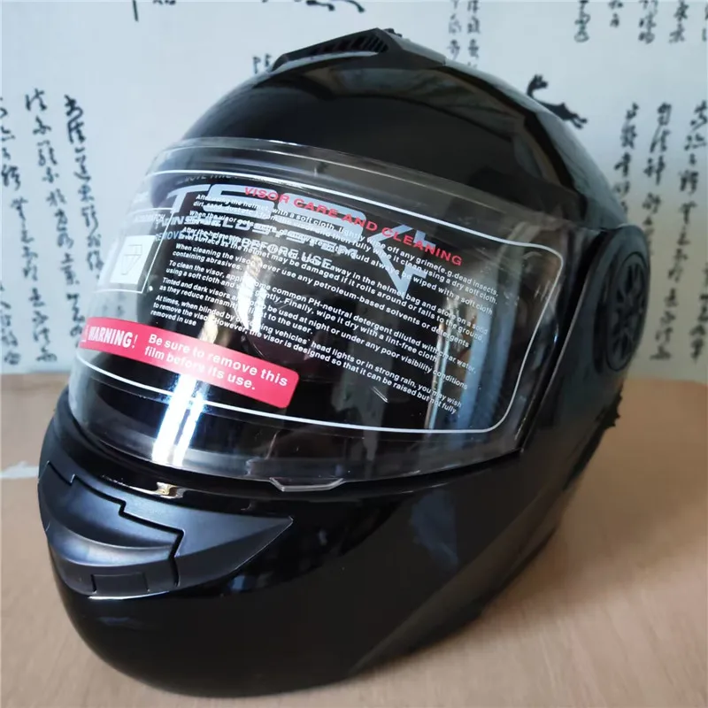 Moto Modular abatible hacia ar - Motorcycle Helmet Inner Sun Visor Lens reseña y precio