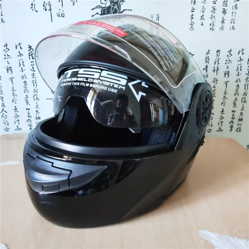 Moto Modular abatible hacia ar - Motorcycle Helmet Inner Sun Visor Lens reseña y precio