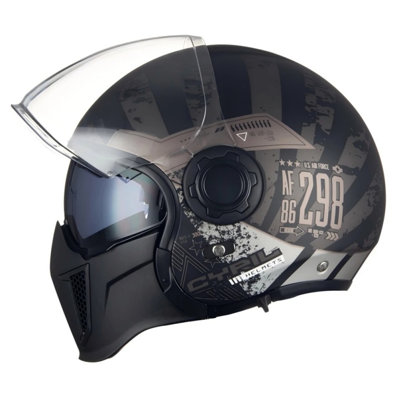 Casco de motocicleta modular O - Quick Release Buckle Motorcycle Helmet reseña y precio