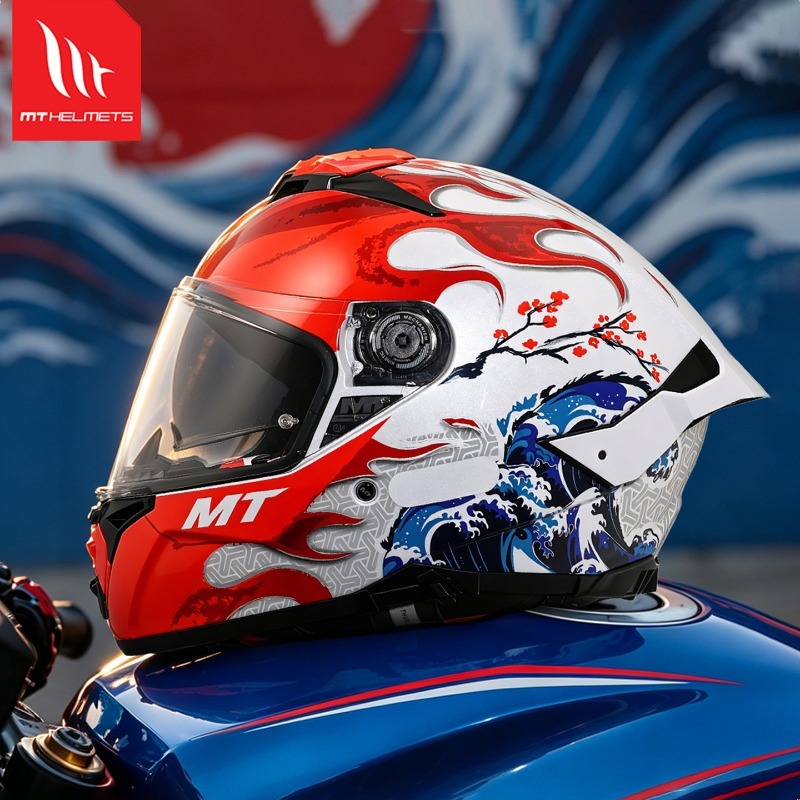 NUEVO Casco de Motociclismo In - Dual Visor Motorcycle Racing Helmet reseña y precio