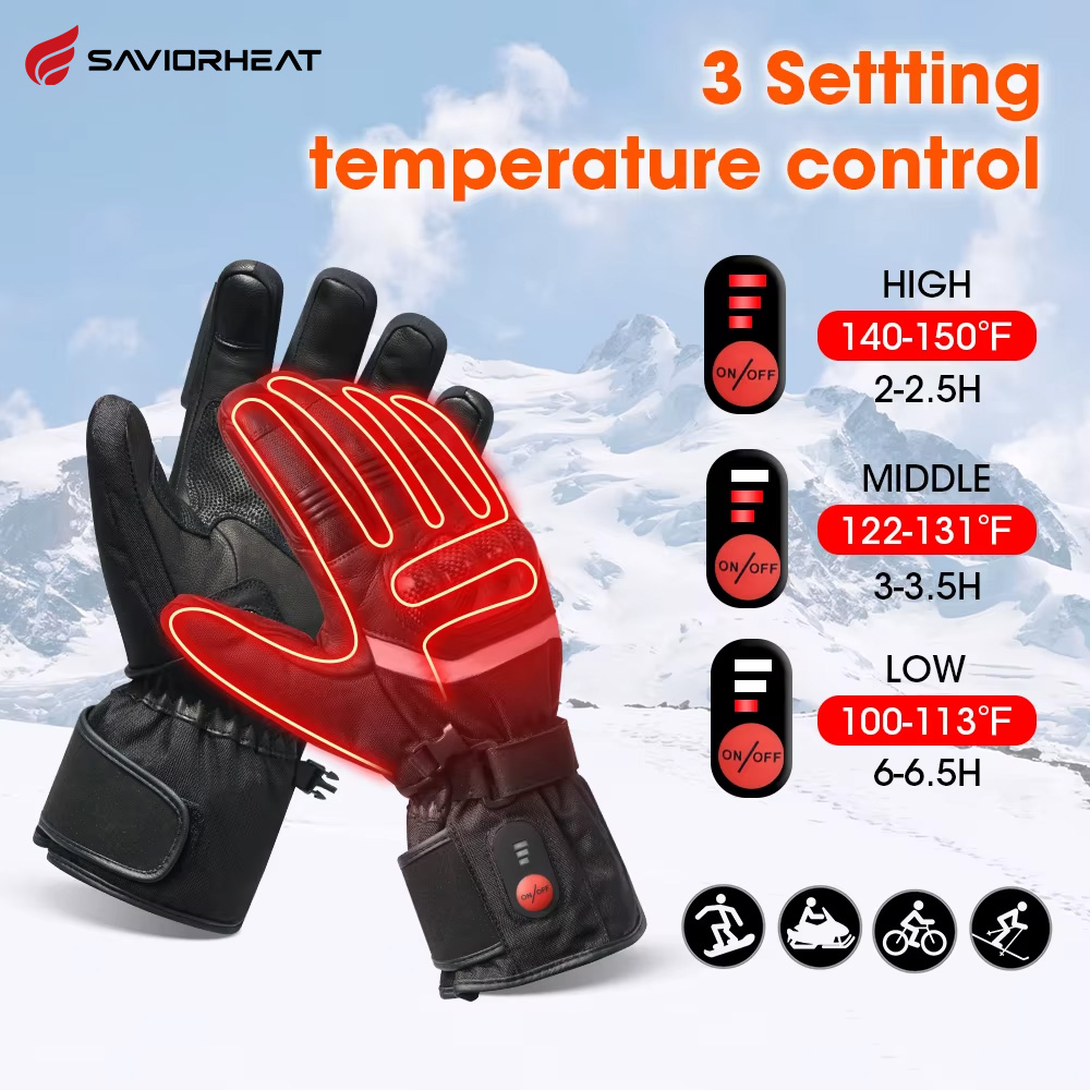 Savior Heat 100% Guantes imper - Riding Gear reseña y precio