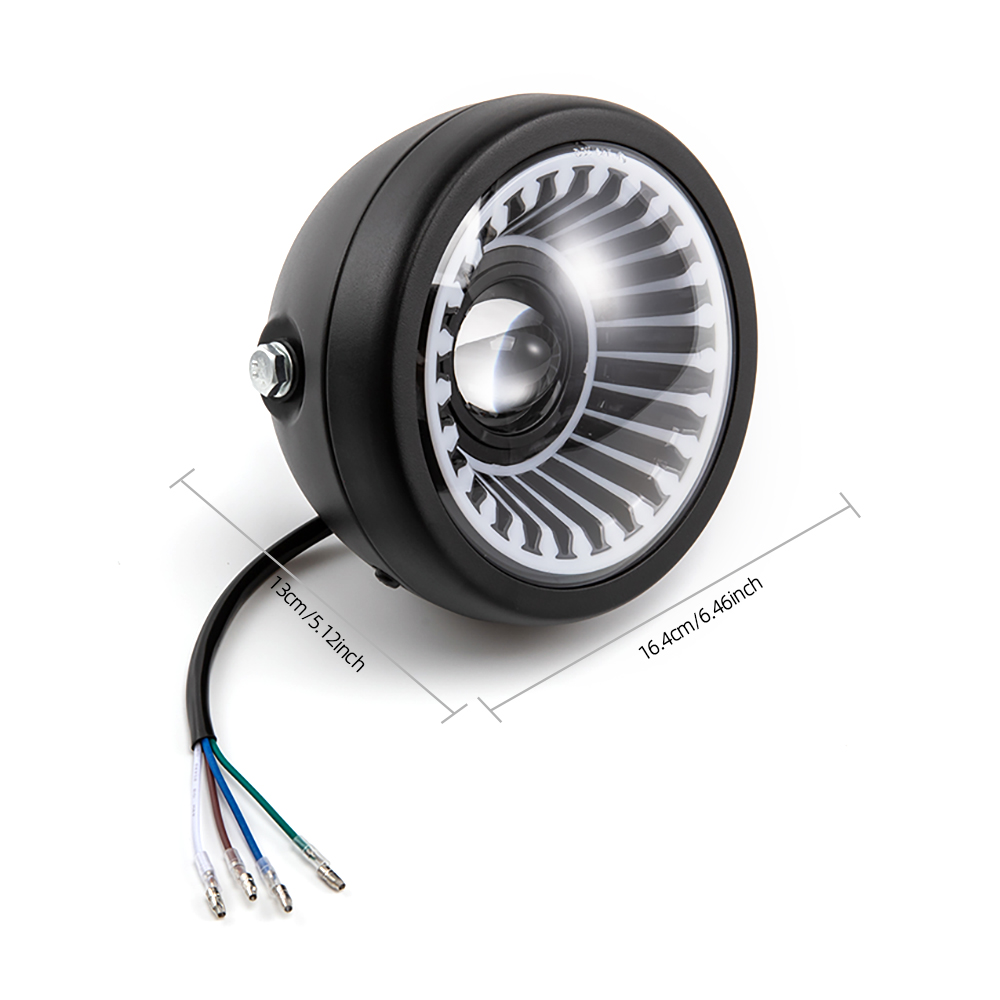 Faro LED Universal de 6,5 pulg - Universal Motorcycle Led Headlight Projector reseña y precio