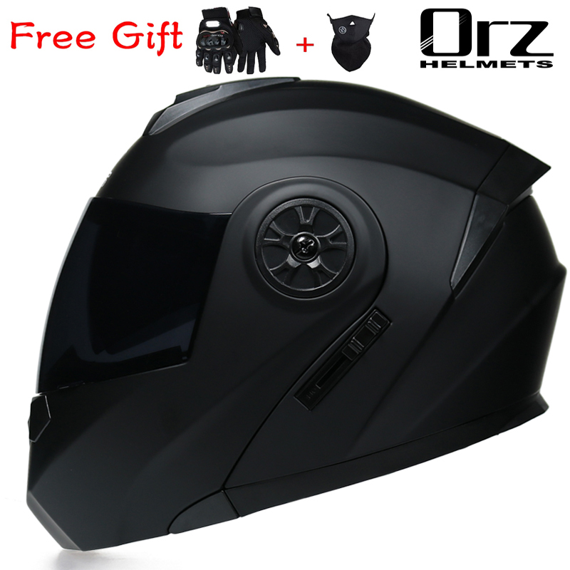 ORZ-161, Último Modelo de Casc - Modular Flip Up Motorcycle Helmet Dot Approved reseña y precio