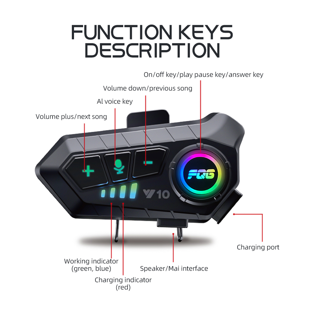Auriculares inalámbricos con B - Full Face Motorcycle Helmet With Bluetooth reseña y precio