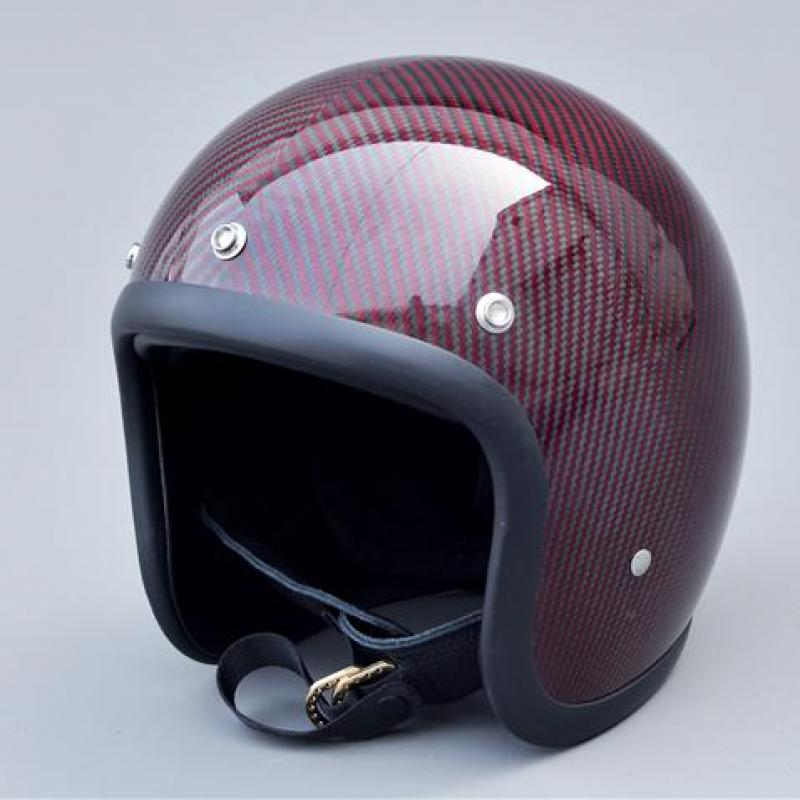 Casco abierto vintage clásico  - Carbon Fiber Lightweight Motorcycle Helmet reseña y precio