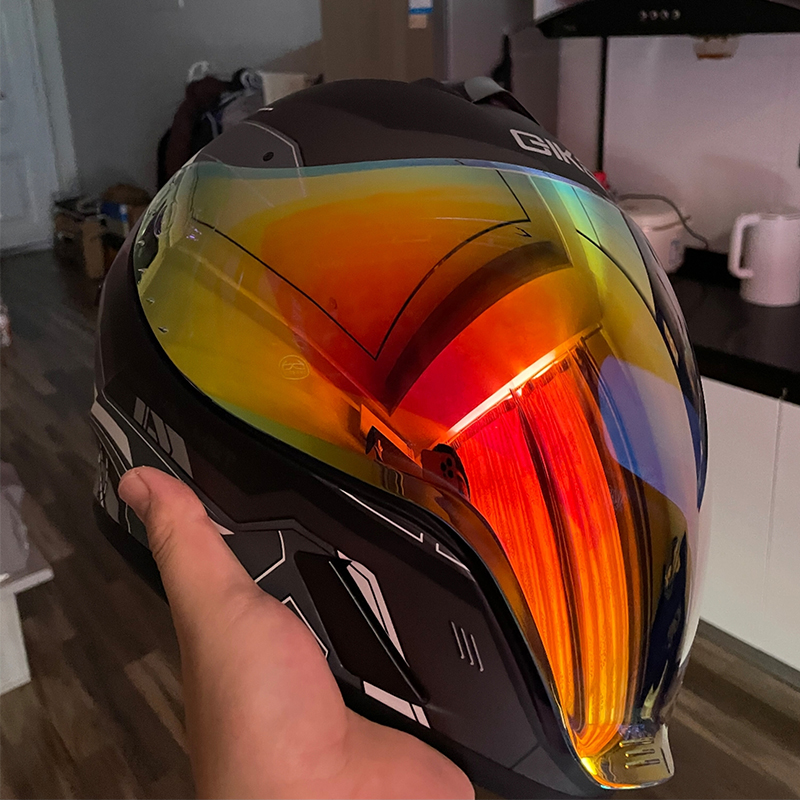 Casco de Motocicleta Integral  - Quick Release Buckle Motorcycle Helmet reseña y precio
