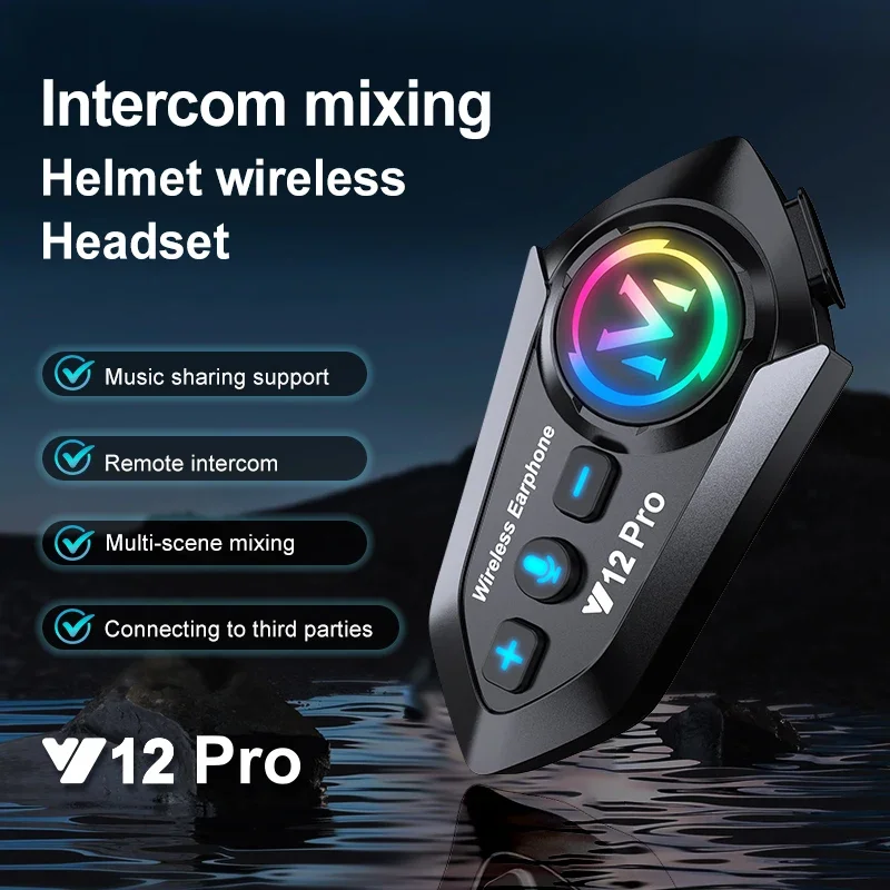 Casco de Motocicleta Y12 Pro c - Full Face Motorcycle Helmet With Bluetooth reseña y precio
