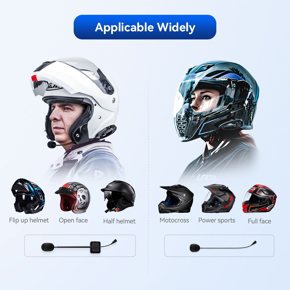 LEXIN-G2 Intercomunicador para - Universal Motorcycle Helmet Intercom Headset reseña y precio