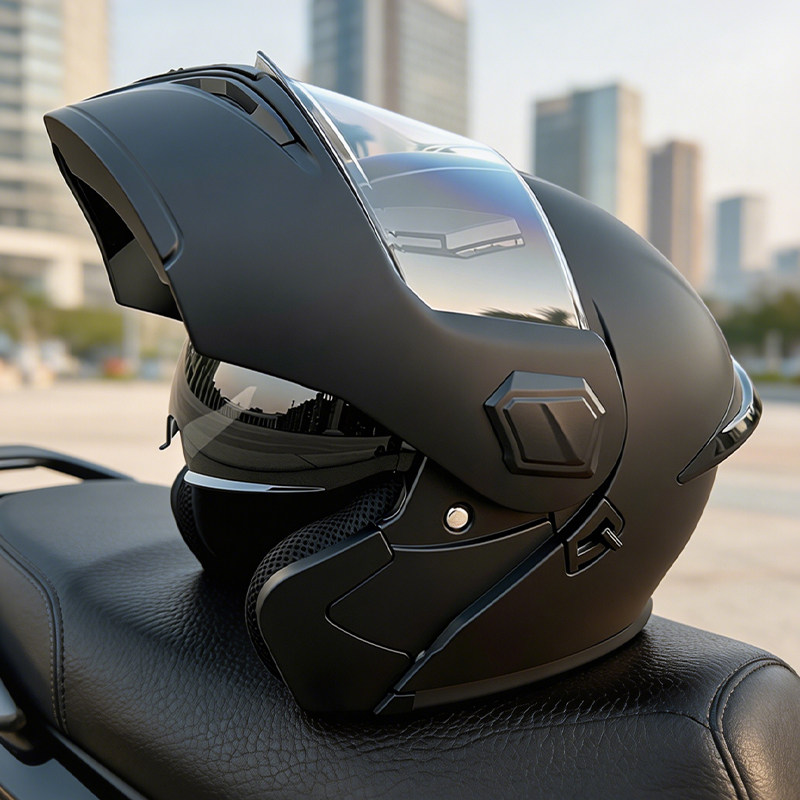Casco modular abatible para mo - Modular Flip Up Motorcycle Helmet Dot Approved reseña y precio