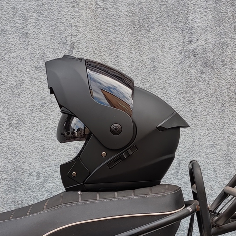 ORZ último casco de motociclet - Dual Visor Motorcycle Racing Helmet reseña y precio