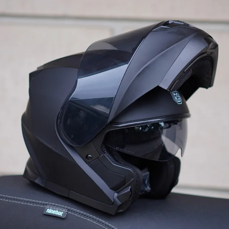 Orz-casco de motocicleta con d - Modular Flip Up Motorcycle Helmet Dot Approved reseña y precio